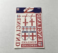 England Car Stickers 14 Pack England Car Stickers On Sale Now
