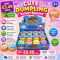 Large Dumpling In Basket Squishy 8.5cm Viral Toy LIMITED TIME ONLY