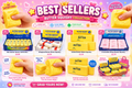 MYSTERY BUNDLE BUTTER SQUISHYS BARGAIN DEAL BEST SELLERS