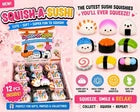 Squish A Sushi Cute Set of 2 Plush Viral Soft Toys Slow Rising StressRelief kids