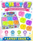 6 7 Glitter & Plain Assorted Colours Viral  Slow Rising Toy for Kids
