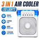 3-in-1 Portable Air Cooler Fan Evaporative Ice Cooling Air Conditer Humidifier