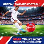 England Football Size 5 – Official Style Red On Sale Now