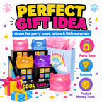 Cool Cat Squishy Toy In Box Kids Fidget Sensory Stress Relief Gift 3+ Age New