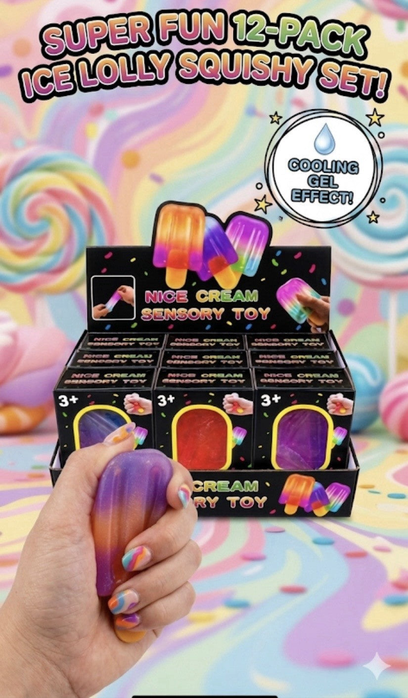 Ice Lolly Squishy Each  Assorted Latest Viral Toy IN STOCK NOW LIMITED