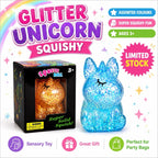 Squishy GlitterUnicorn Assorted Colours Viral Craze IN STOCK NOW LIMITED