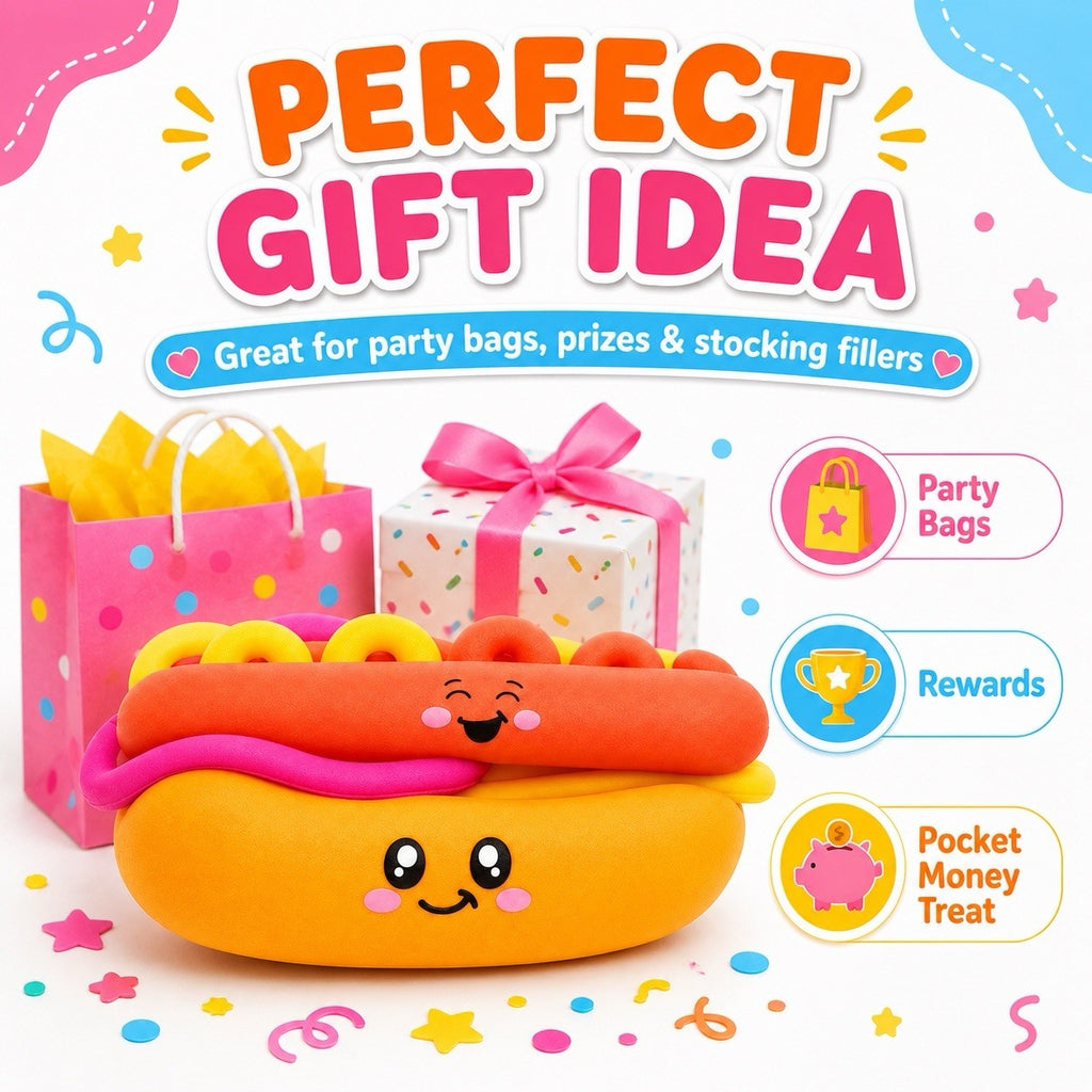 Hot Dog Squishy Toy Kawaii Fidget Sensory Stress Relief Kids Gift 3+ New