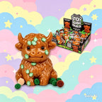 Scrunchems Sticky Squishy Highland Cow Soft Toy Stress Relief Toy For Kids