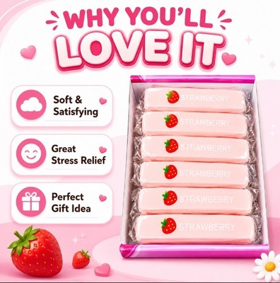Butter SQUISHY STRAWBERRY VIRAL NOW IN STOCK