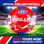 England Football Size 5 – Official Style Red On Sale Now