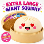 Extra Large17cm Dumpling Squishy In Case Soft Sensory Slow Rising Kawaii Toy