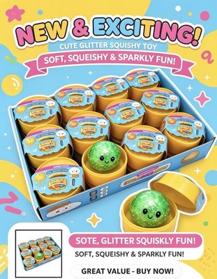 Small Glitter Dumpling In Basket Squishy With ORB Latest & Viral Toy IN STOCKNOW