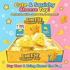 Big Cheese Squishy Toys for Kids Sensory Fidget Toys Stress Relief Toys